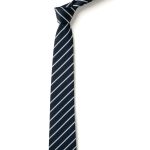 Prendergast School Single Stripe Clip-on Tie Yr 7-9