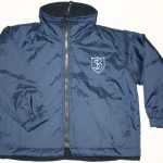 St Bart's Reversible Fleece Jacket with Logo