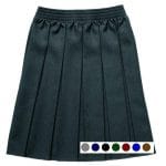 BOX PLEATED SKIRT