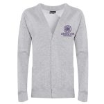 Abingdon House School Cardigan Sweatshirt with Logo
